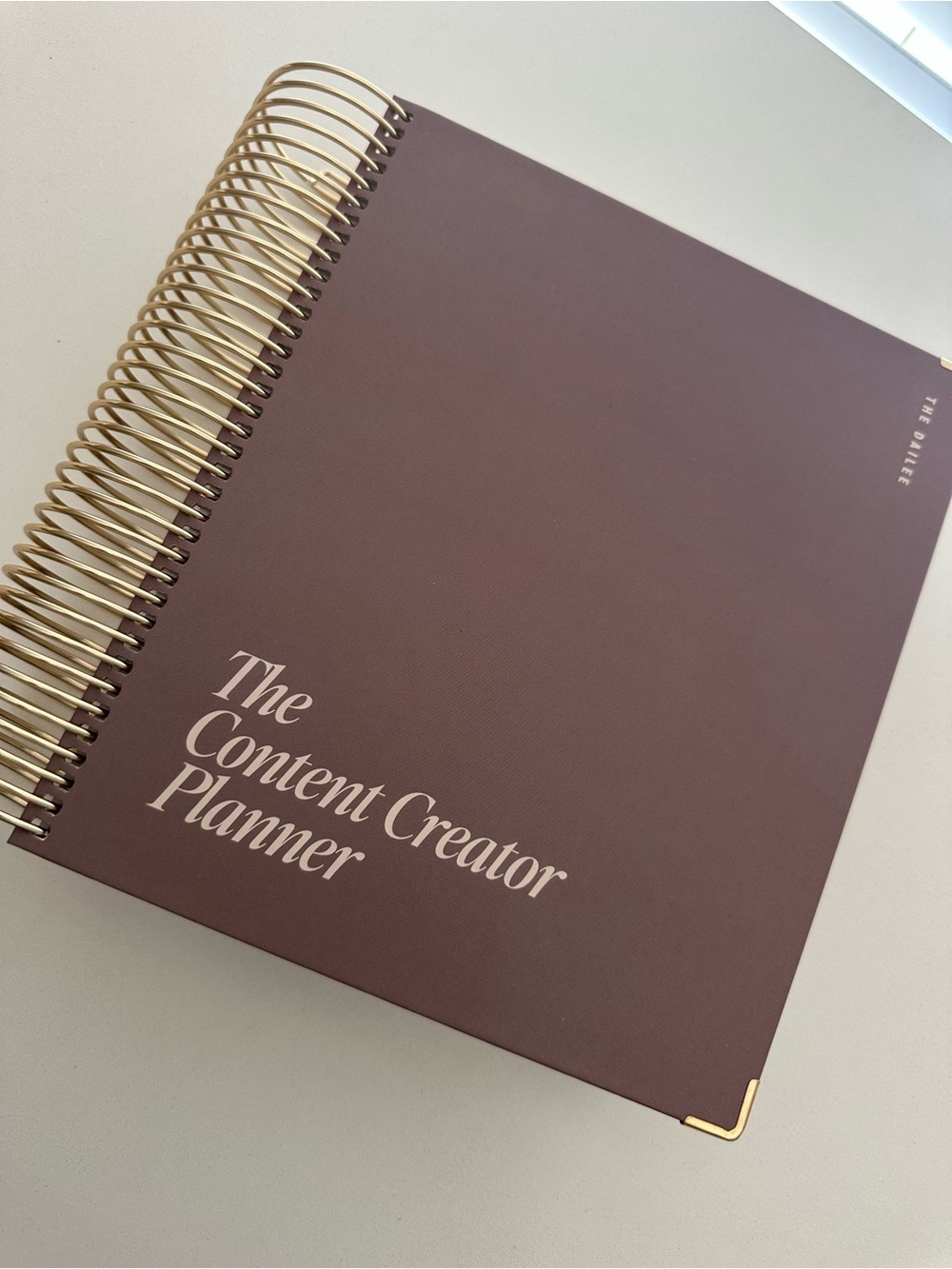 The Content Creator Planner - - Deep Plum